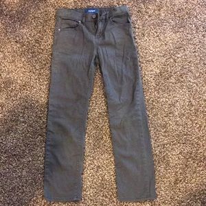 Boys old navy jeans. Size 10 regular. Olive green.